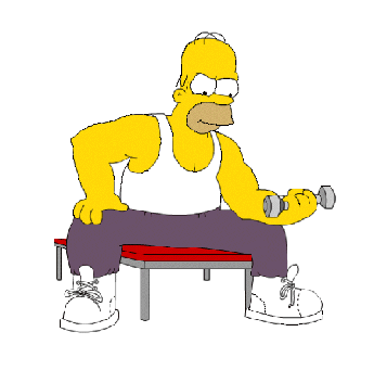 Got to (grunt) get in shape (grunt) for Lag B'omer (grunt)